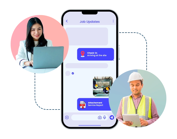 Sales, operations, and management manage to stay aligned and deliver consistent service