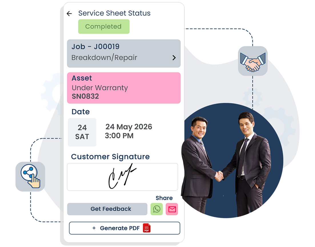 A visual showing how structured, automated workflows guide sales teams from initial lead capture to successful deal closure. The image conveys how Caction helps sales teams stay organised, reduce missed opportunities, and work seamlessly with operations to turn leads into confirmed jobs and long-term customers.